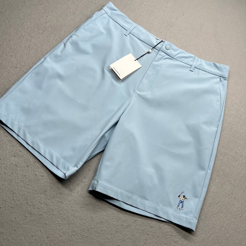Eastside Golf Men's Performance Shorts Light Blue Size 36 Streetwear Preppy NWT